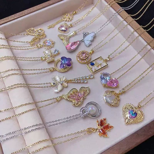New! Light luxury necklace--xixi nail art