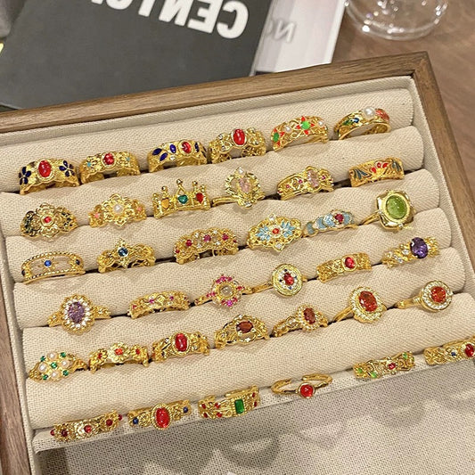 New!!! Lucky vintage ring--xixi shop