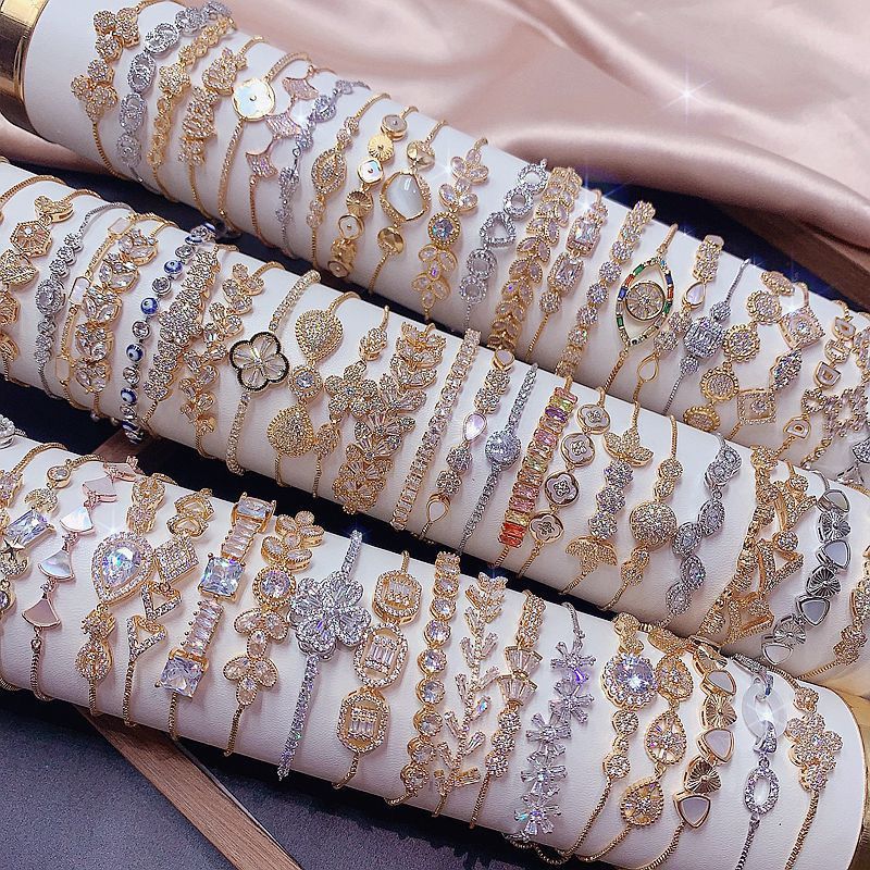 NEW!!!Zirconia Diamond Bracelet-meet shop