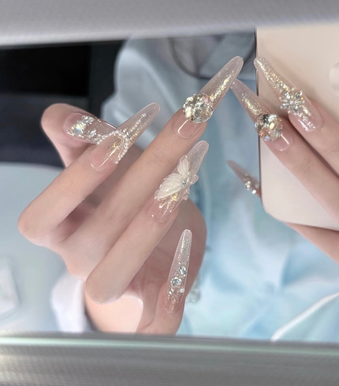 Live broadcast exclusive nail art selection link Lulu shop